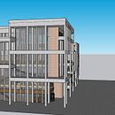 Town House, Kingston University, Kingston-on-Thames, UK. . Projekt z dziedziny  Architektura, Trad, c i jna ilustracja użytkownika David Horgan - 31.10.2021