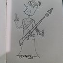 Meu projeto do curso: Introdução à criação de personagens estilo cartoon. Un proyecto de Ilustración tradicional, Diseño de personajes y Dibujo de Danilo Oliveira - 25.11.2021