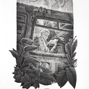 Narrativa visual con grafito.. Traditional illustration, Pencil Drawing, Drawing, Stor, telling, Artistic Drawing, and Narrative project by Hugo Reyes - 11.25.2021