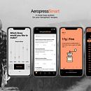 Aeropress Smart | A closed loop system for your Aeropress. Un progetto di Design e Progettazione di applicazioni di Omar Ramirez - 25.11.2021