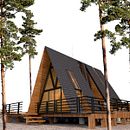 Cabin 87. Architecture, Interior Architecture, 3D Modeling, Interior Design, ArchVIZ, and Spatial Design project by Jezabeth Burillo - 12.09.2021