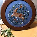 My project in Freehand Needle Painting: Embroider the Beauty of Wildlife course Ein Projekt aus dem Bereich Traditionelle Illustration und Stickerei von Lusine Issaian - 24.11.2021