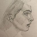 My project in Portrait Sketchbooking: Explore the Human Face course . Schițe, Desen, Desen de portret, Desen artistic și Caiet de schițe de Abigail Navarro - 11.25.2021