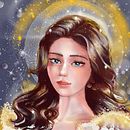 My project in Digital Fantasy Portraits with Photoshop course: Strolling Amongst the Stars. Un progetto di Illustrazione tradizionale, Disegno, Illustrazione digitale, Disegno di ritratti, Disegno digitale e Pittura digitale di Aiodago Uises - 25.11.2021