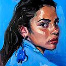 My project in Expressive Oil Portraiture: Explore the Alla Prima Technique course. Un proyecto de Bellas Artes, Pintura y Pintura al óleo de A.J. Alper - 16.03.2021