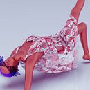 Psy Jeny (Estampa ). Een project van Traditionele illustratie, Printen, Kostuumontwerp y  3D-ontwerp van Luciana Lancaster - 09.08.2021