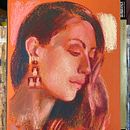 The Jewelry Icon - Portraits 1 and 2 . Traditional illustration, Advertising, Jewelr, Design, and Costume Design project by Chris Gambrell - 12.28.2021