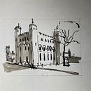 My project in Architectural Sketching with Watercolor and Ink course. Projekt z dziedziny Sketching,  R, sunek, Malowanie akwarelą,  R, sunek architektoniczn, Sketchbook,  R i sunek atramentem użytkownika hughtango1415 - 28.11.2021
