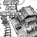 Gunfight at the TrainStation. Film, Video, TV, Film, Stor, telling, Stor, and board project by João Gordinho - 11.28.2021