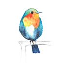 My project in Artistic Watercolor Techniques for Illustrating Birds course. Projekt z dziedziny Trad, c, jna ilustracja, Malowanie akwarelą, R, sunek realist, czn, Ilustracja naturalist i czna użytkownika milena313 - 28.11.2021