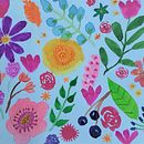 Mi Proyecto del curso: Estampados florales en acuarela con colores vibrantes. Un projet de Illustration traditionnelle, Création de motifs, Aquarelle et Illustration botanique de veronicaschnider - 28.11.2021