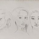 My project in Portrait Sketchbooking: Explore the Human Face course. Projekt z dziedziny Sketching,  R, sunek, Portret,  R, sunek art, st, czn i Sketchbook użytkownika Leslie VI - 25.11.2021