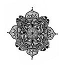 My project in The Art of Mandala Drawing: Create Geometric Patterns course . % Kaye Olfindo tarafından hazırlanan Çizim, Mürekkep İllüstras, Ve onu projesi - 01.29.2022
