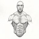Ronnie Coleman. Un projet de Illustration traditionnelle, Conception de personnages, B, e dessinée, Dessin au cra, on , et Dessin anatomique de Jose Molina Rosillo - 19.11.2021