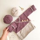 CHAQUETA COMFY de @creativaatelier 🤩 . Design vestimentar, Arte din fibre, DIY, Tricotat și Design textil de Leyre RD - 11.29.2021