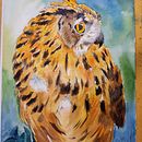 My project in Expressive Animal Portraits in Watercolor course. Un projet de Illustration traditionnelle, Aquarelle, Dessin réaliste et Illustration naturaliste de danielblouin148 - 30.11.2021