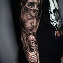 Tatuaje en realismo sombras . Desenho de tatuagens projeto de camilo peña - 30.11.2021