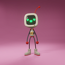 Mi Proyecto del curso: Introducción al diseño y modelado 3D con Blender. Een project van Motion Graphics, Ontwerp van personages, Productontwerp y  3D-modellering van Adrian Cruz - 29.11.2021