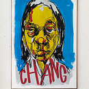 retrato Chang. Painting, and Fine Arts project by Daniel Rojas - 02.05.2021