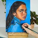 My project in Expressive Oil Portraiture: Explore the Alla Prima Technique course. Een project van Traditionele illustratie,  Olieverfschilderij,  Beeldende kunst y Schilderij van Francesco Cara - 30.11.2021