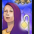 The Hermit. Pintura digital projeto de Elena Parsons - 01.12.2021