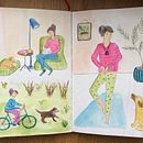 My project in Character Creation from Observational Drawings course. Un progetto di Illustrazione tradizionale, Character design, Disegno e Sketchbook di claudia_martinowski - 02.12.2021