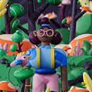My project in Cinema 4D: Bring Playful 3D Illustrations to Life course. Un progetto di Illustrazione tradizionale, 3D, Illustrazione digitale e Modellazione 3D di Brandon Charles - 03.12.2021