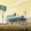 Il mio progetto del corso: Pittura digitale di background per l'animazione. Een project van Traditionele illustratie, Animatie, Digitale illustratie y  Digitaal schilderij van Emanuele Pusceddu - 03.12.2021