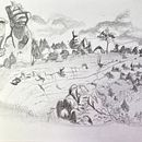 Mi Proyecto del curso: Ilustración con tinta y plumilla: captura el mundo natural. Un proyecto de Bocetado, Dibujo, Dibujo artístico, Sketchbook, Ilustración con tinta e Ilustración naturalista				 de Eva Martin Nieto - 03.12.2021