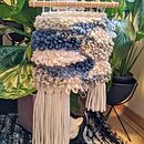 Acqua Marina - Weaving Wall Hanging. Macramé, Arts, Crafts, and Fine Arts project by bfreni - 11.15.2021
