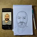 Mi Proyecto del curso: Retrato realista a lápiz: captura historias y emociones. Traditional illustration, Pencil Drawing, Drawing, Portrait Drawing, and Realistic Drawing project by Carlos de la Colina - 12.03.2021