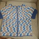 Mi Proyecto del curso:  Top-down: prendas a crochet de una sola pieza. Un proyecto de Diseño de moda, Tejido y DIY de Susy . - 04.12.2021