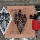 Meu projeto do curso: Técnicas de tatuagem blackwork com fine line. Un proyecto de Diseño de tatuajes de Tiago Santos - 30.11.2021