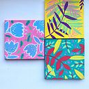 My project in Botanical Patterns in a Sketchbook: Conquer the Blank Page course. Un progetto di Illustrazione tradizionale, Pattern design, Illustrazione botanica e Sketchbook di Maria Lazuryevskaya - 04.12.2021