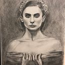 My project in Artistic Charcoal Portraiture: Creating Atmosphere course. Een project van Traditionele illustratie,  Beeldende kunst,  Tekening,  Portrettekening, Realistische tekening y  Artistieke tekening van Eva Nor - 04.12.2021