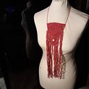 Mon projet du cours : Bijoux en macramé . Arte și meșteșuguri, Design de bijuterii, Arte din fibre și Macramé de Claire DEPARTE - 12.04.2021