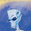Spiff - the alien agent. Een project van Traditionele illustratie y Animatie van Alexandre Barreto - 05.12.2021
