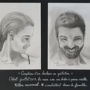 Terminer un deuxième roman et réaliser des portraits artistiques, sur papier et sur toile. . % Helene Hamel tarafından hazırlanan Tablo, Yazma, Çizim, Portre Çizimi, Gerçekçi Çizim, Ve Sanatsal Çizim projesi - 12.05.2021