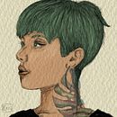  My final Result . Ilustrație tradițională, Ilustrație vectorială, Ilustrație digitală și Desen de portret de Emma N. - 12.05.2021