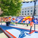 Asian Art Museum — "Together, Let's Be" Mural Ein Projekt aus dem Bereich Traditionelle Illustration und Malerei von Alice - 05.12.2021