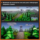 Mi Proyecto del curso: Modelado de escenarios low poly para videojuegos. 3D, and 3D Modeling project by Alejandro Cobelli Castillo - 12.08.2021