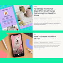 TikTok 101: Later.com Articles. Writing, and Social Media project by Molly McGlew - 12.06.2021