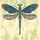 Insects. Un projet de Illustration traditionnelle, Peinture, Dessin artistique, Dessin numérique et Illustration numérique de Iulia Livia Tsamuris - 06.12.2021