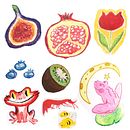 My project in Illustration Techniques to Unlock your Creativity course. Projekt z dziedziny Design, Trad, c, jna ilustracja,  Sztuki piękne,  Malarstwo, Kreat, wność, Kreat, wne zabaw, z dziećmi i Sketchbook użytkownika Kyle - 06.12.2021