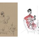 Mon projet du cours : Techniques d’illustration pour débloquer votre créativité. Un proyecto de Diseño, Ilustración tradicional, Bellas Artes, Pintura, Creatividad, Creatividad con niños y Sketchbook de Elsa Laborde - 06.12.2021
