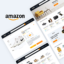 Amazon | Redesign. UX / UI, Design, Br, ing, Identit, Interactive Design, Product Design, Mobile Design, Mobile Marketing, and E-commerce project by Belén del Olmo - 12.07.2021