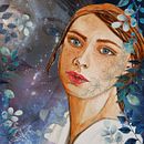 Mi Proyecto del curso: Retrato ilustrado en acuarela. Projekt z dziedziny Trad, c, jna ilustracja,  Sztuki piękne,  Malarstwo,  R, sunek, Malowanie akwarelą, Portret,  R, sunek art, st i czn użytkownika Mariangeles Garcia - 07.12.2021