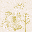 La joven javanesa llena de texturas. Un proyecto de Ilustración tradicional de lura_jimenez_ga - 07.12.2021