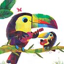High Five Magazine Cover illustration for Highlights . Un proyecto de Ilustración infantil, Ilustración tradicional e Ilustración digital de Gareth Lucas - 08.12.2021