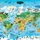 Animals of the World Jigsaw - Usborne. Un proyecto de Ilustración tradicional, Ilustración digital e Ilustración infantil de Gareth Lucas - 05.09.2019